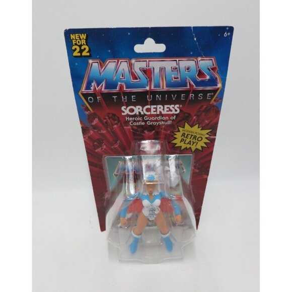 Masters of the Universe SORCERESS Action Figure Retro Play 2021 New Unopened - Picture 2 of 11